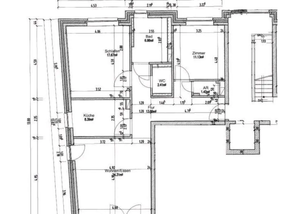Looking for a new tenant 3-room apartment with terrace and parking space