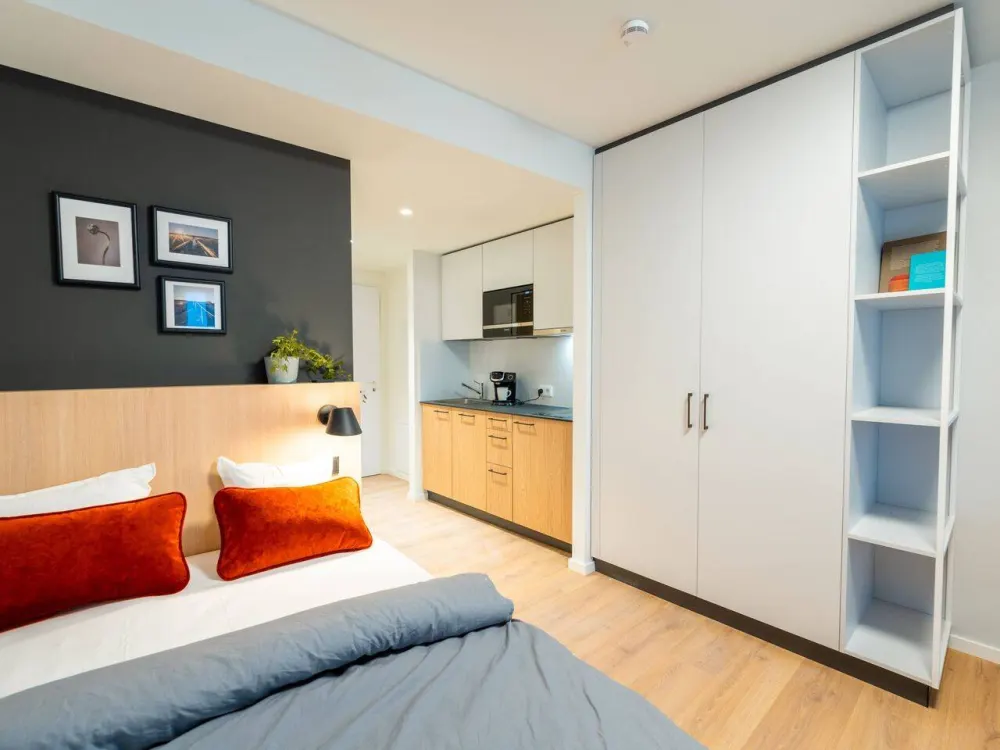 Topmodernes und vollmöbliertes Studioapartment im Neubau-Erstbezug