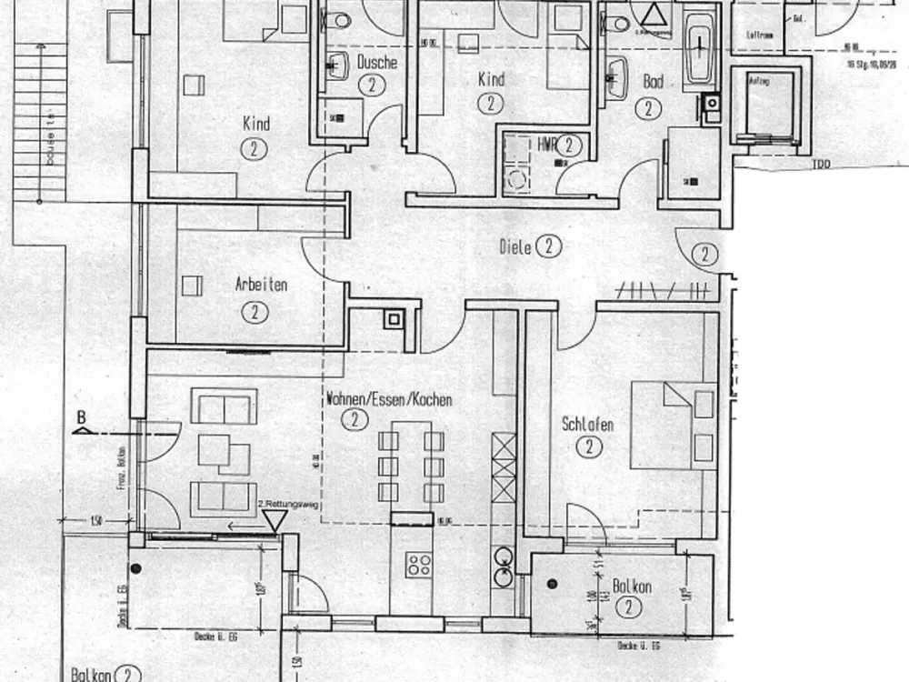 Exklusive 5,5-Zimmerwohnung in begehrter Lage am Stuttgarter Killesberg!