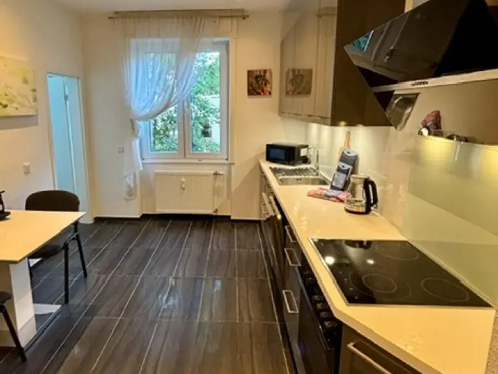 Modern möblierte 3,5 Zimmerwohnung mit Balkon nähe Holzhausenpark
