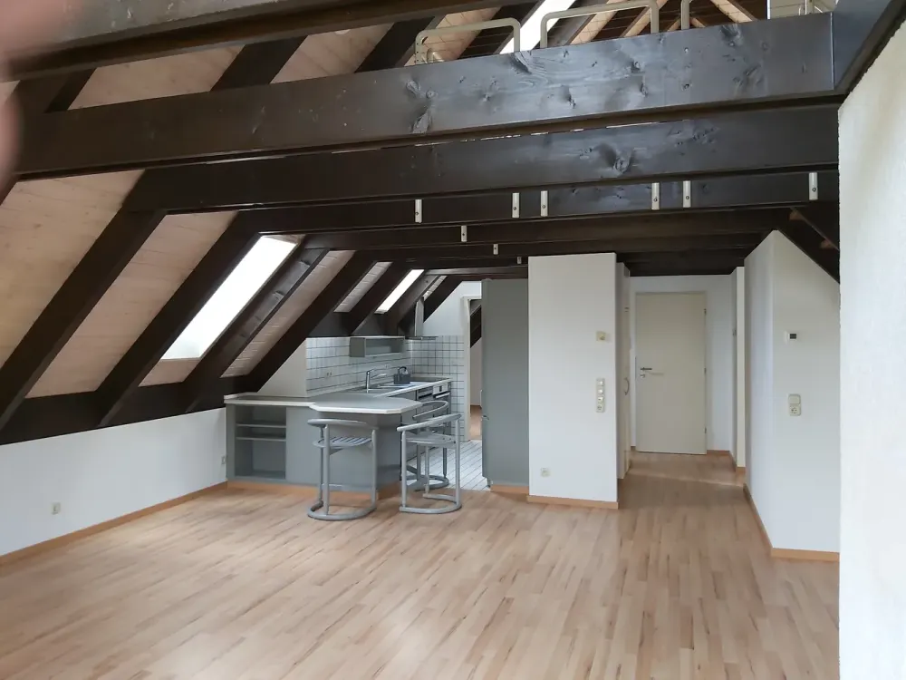 Maisonette mit Galerie, Kamin und Balkon in Rodgau‑Rollwald
