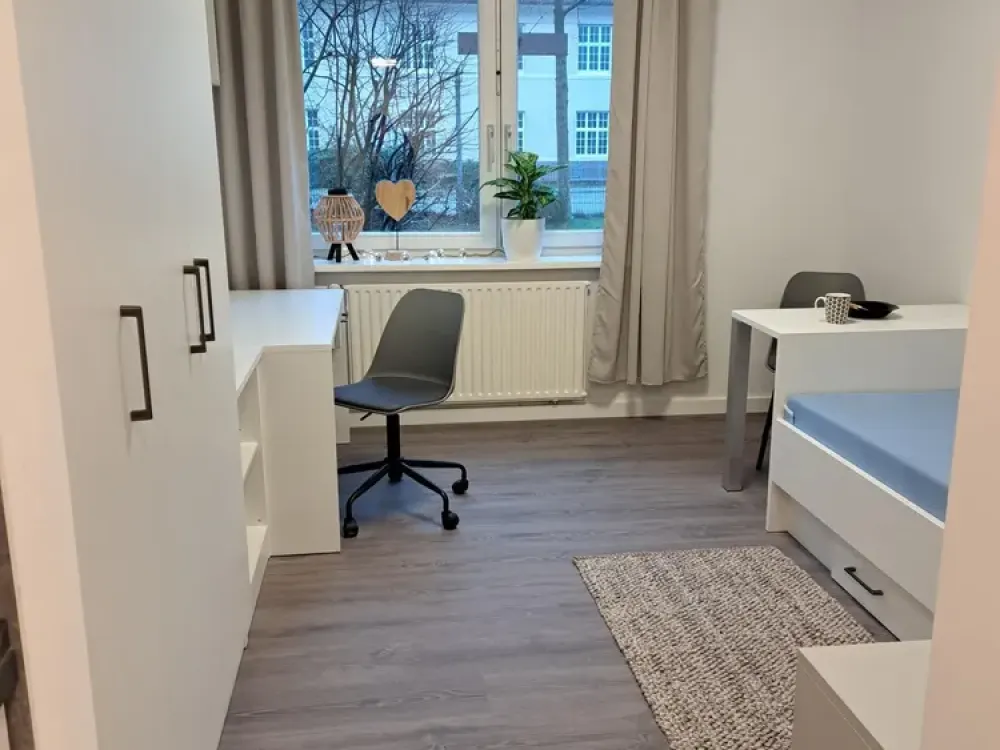 NUR FÜR STUDENTEN/ AUSZUBILDENDE - Charmantes 1-Zimmer-Studentenapartment in Hamburg mit Balkon