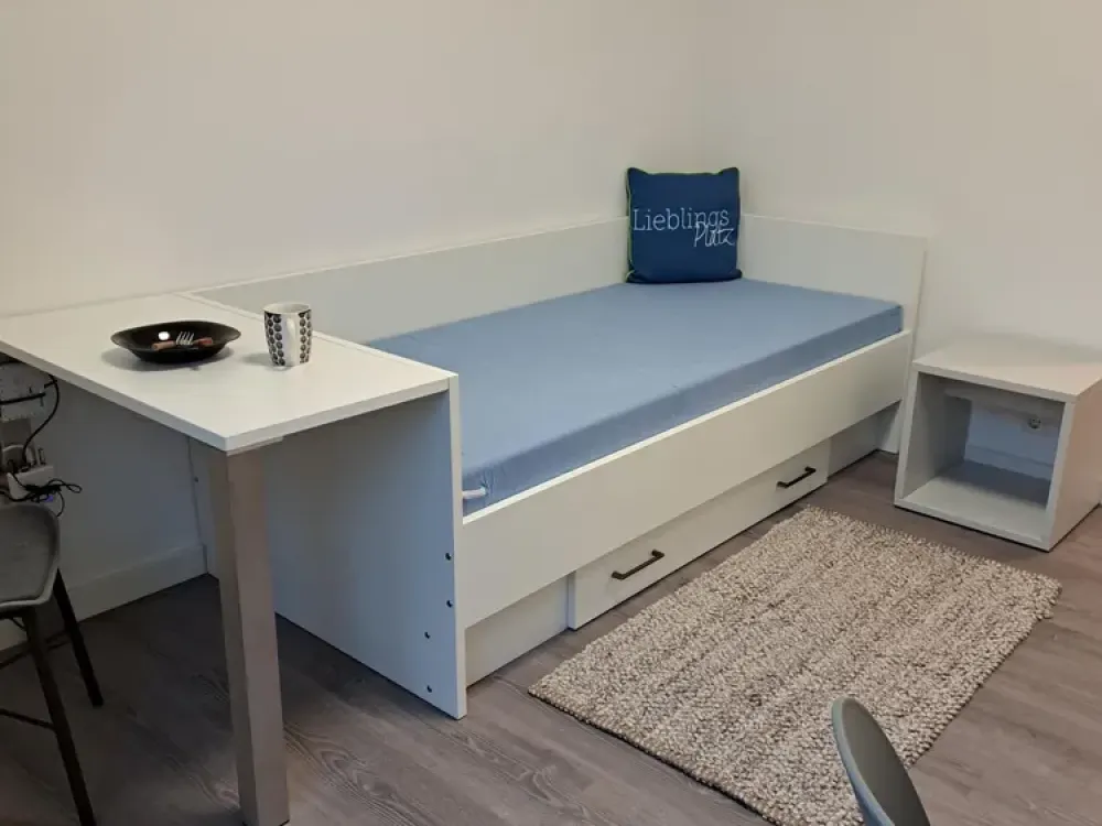 NUR FÜR STUDENTEN/ AUSZUBILDENDE - Charmantes 1-Zimmer-Studentenapartment in Hamburg mit Balkon