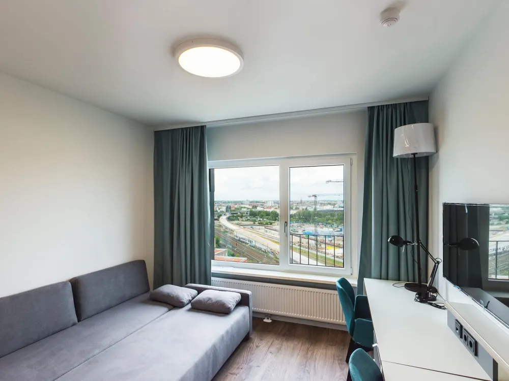 Möbliertes Studio, Concierge & kostenlos Fitnessraum - Mitte