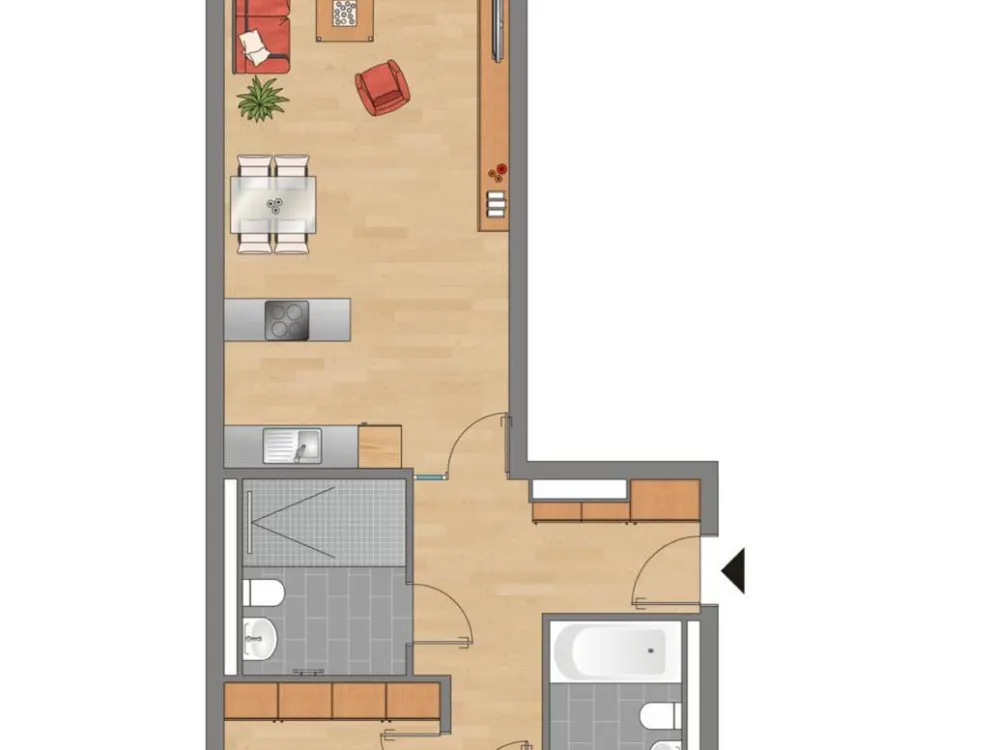 3 Zimmer Wohnung - ca. 86 qm - Düsseldorf Heerdt