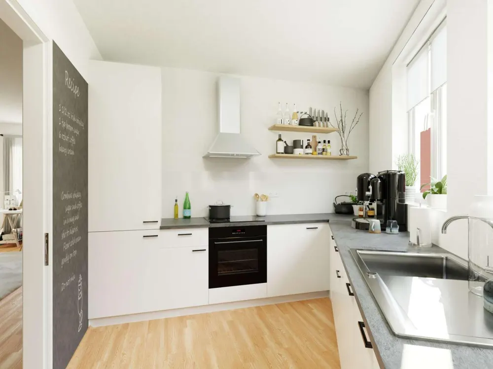 Smart Home 2-Zimmerwohnung mit Einbauküche mitten in Ehrenfeld