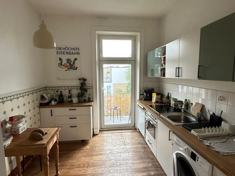Helle 2,5 Zim. Wohnung in Ottensen zur Zwischenmiete