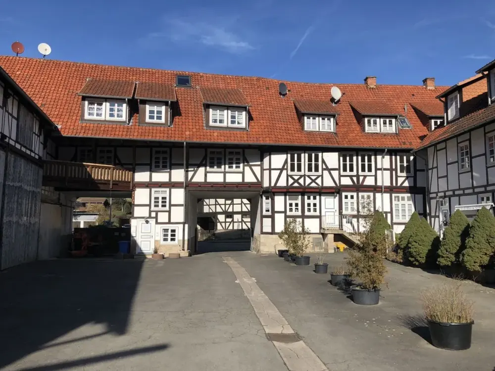 Living on Two Levels, Charming 3-Room Apartment with a Cozy Atmosphere Near Kassel