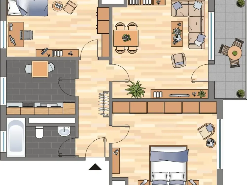3-Zimmer-Wohnung in Dortmund Wickede
