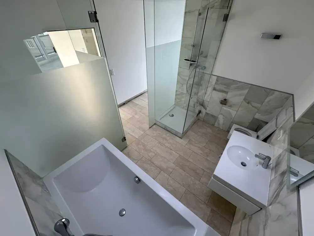 Penthousewohnung mit Dachterrasse und Blick über Düsseldorf