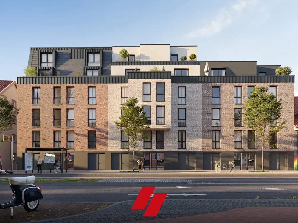 Neubau Erstbezug: Exklusiv und hochwertig ausgestattete 1 Zimmer Terrassenwohnung in Hastedt -Haus C