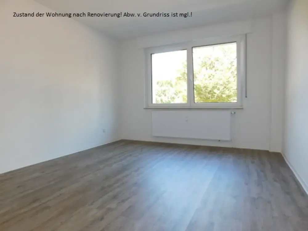 ***Renovierte 3-Zimmer-EG-Wohnung mit Balkon und Vinylboden***
