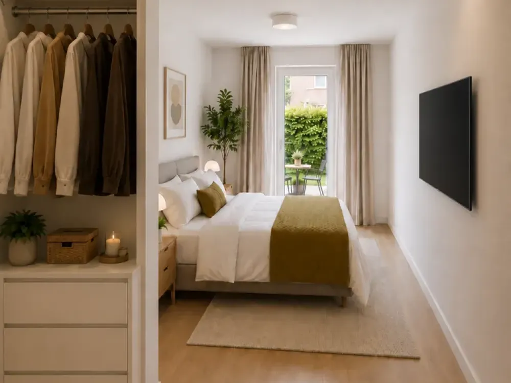 Newly Built First Occupancy 2-Room Apartment in Brinkum QNG Seal
