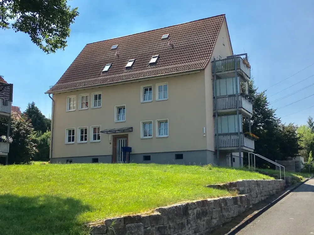 Compact Attic Apartment in Niestetal with Cellar and Intercom System