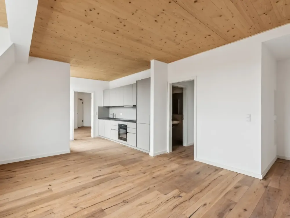 +++Exklusives Wohnen über den Dächern, lichtdurchflutete Neubau-Dachgeschosswohnung