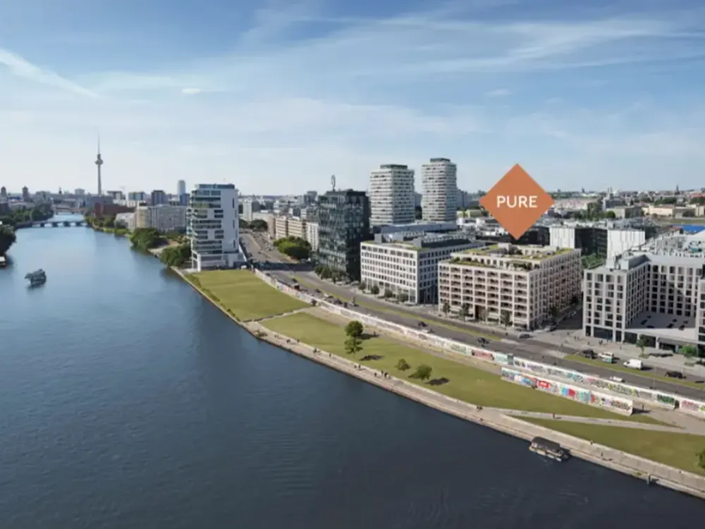 Exklusive, geräumige 1-Zimmer-Wohnung mit Balkon und EBK in Friedrichshain, Berlin