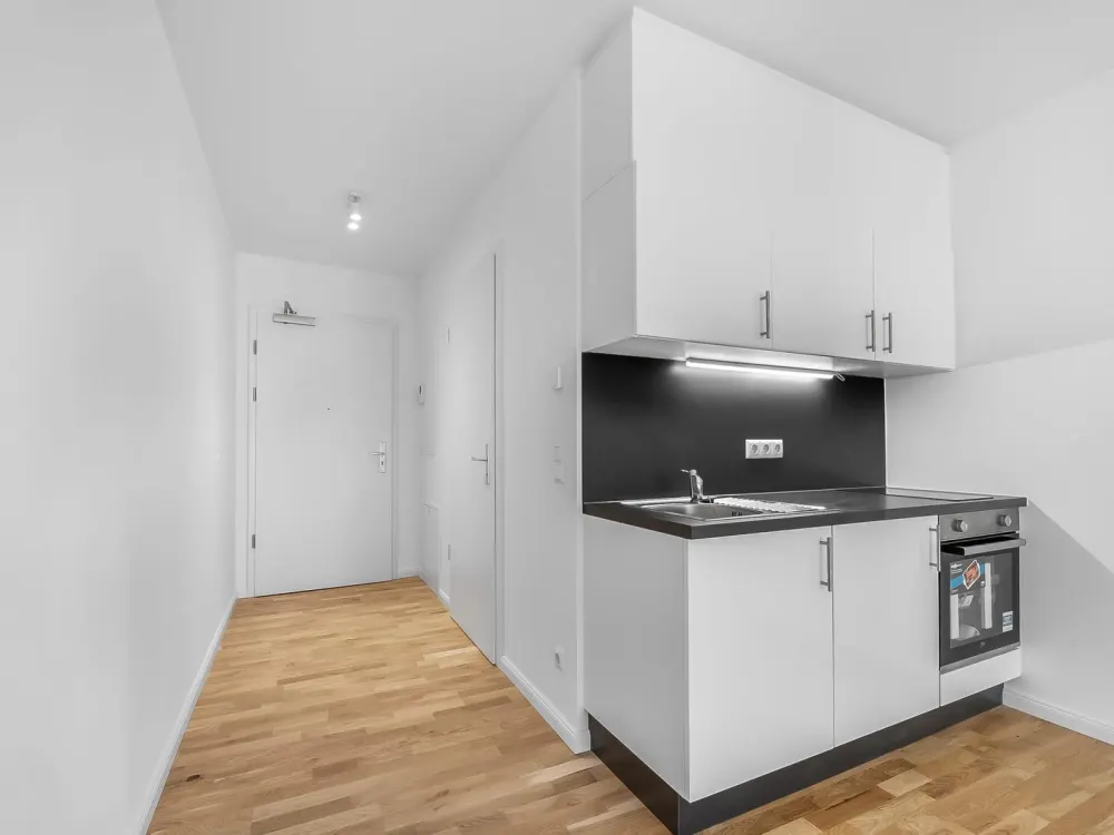 Mietrabatt - Unmöbliertes Studio mit EBK in Lichtenberg