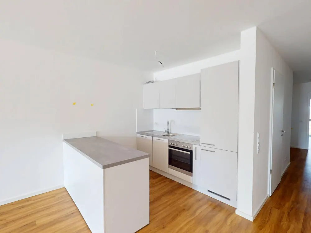 ++Exklusiv wohnen: top-moderne 3-Zimmer-Wohnung mit EBK, Balkon & 2 Bädern++