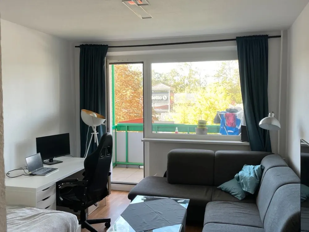 Möbilierte 1-Zimmer Wohnung in Rostock - 4 Monate