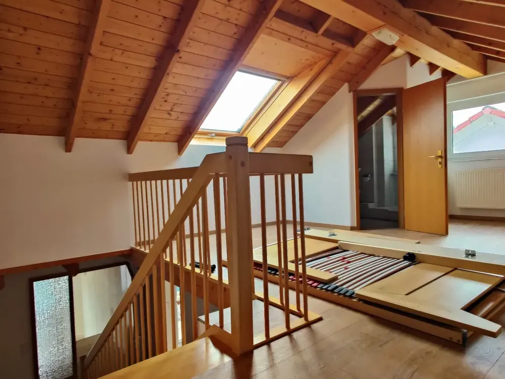 Modern 3-Room Maisonette Apartment with Kitchen, 2 Bathrooms and 2 Terraces in Bruchsal