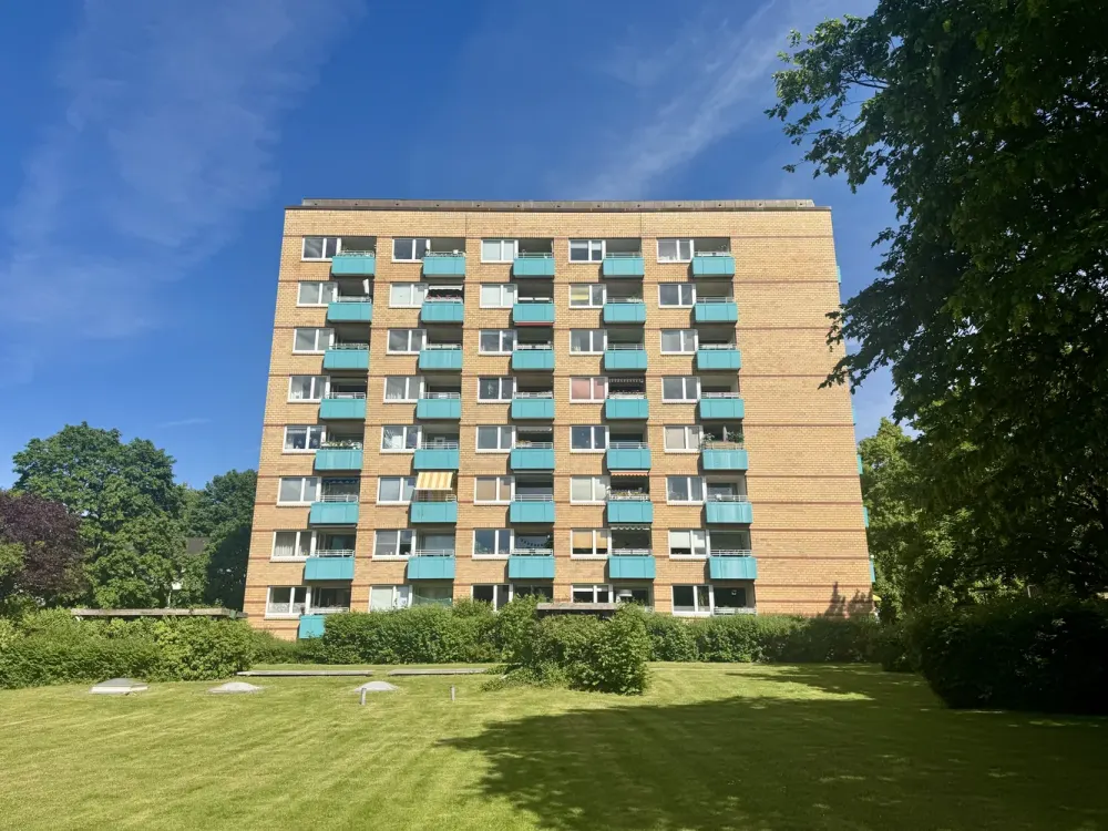 Im Grünen, nahe dem Alstertal Einkaufszentrum mit Ausblick