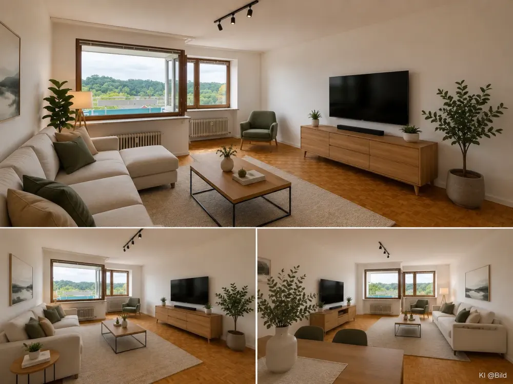 Im Grünen, nahe dem Alstertal Einkaufszentrum mit Ausblick