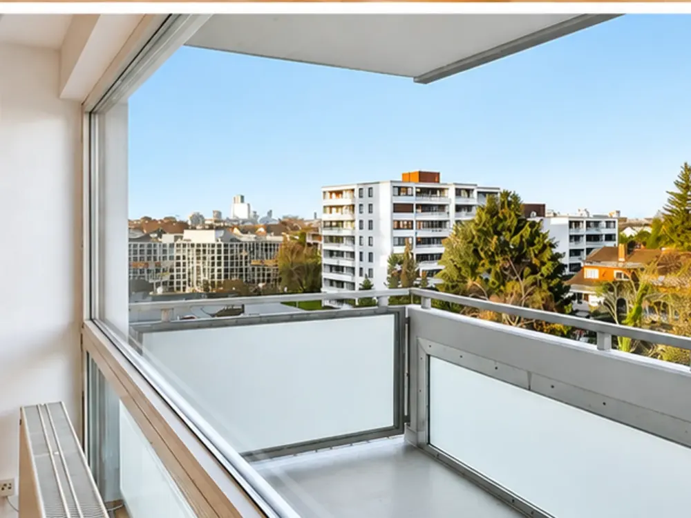Familienfreundlich & zentral: 3-Zimmer-Wohnung mit Skylineblick in Sachsenhausen-Süd