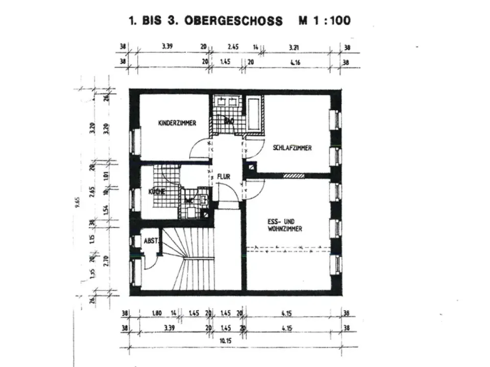 3. Zimmer Wohnung im 2.OG