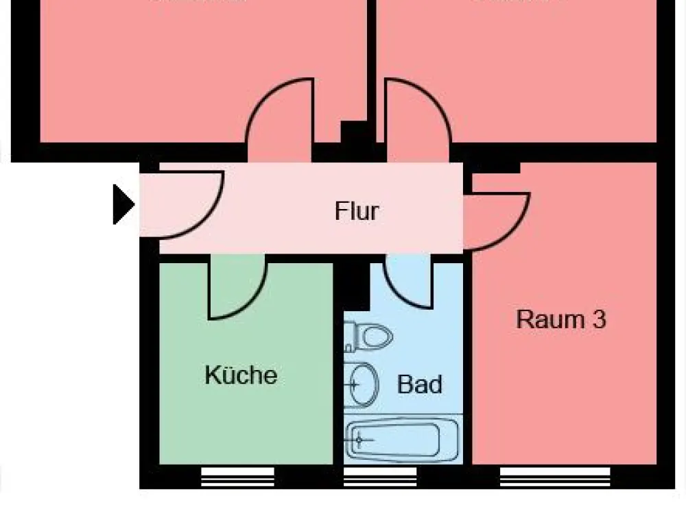 Charmante 3-Zimmer-Etagenwohnung in Castrop-Rauxel, Vielfältiges Wohnerlebnis auf 59,68 m²