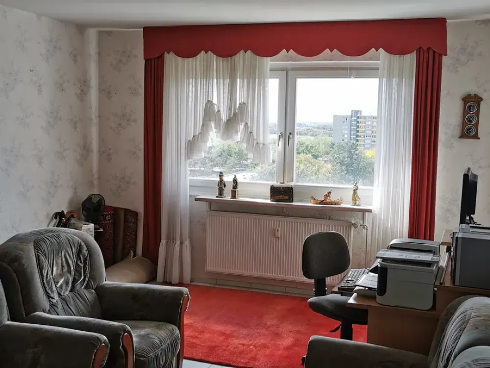 2 Zimmer Wohnung möbliert 62m2 Erftstadt Liblar Zentrum.