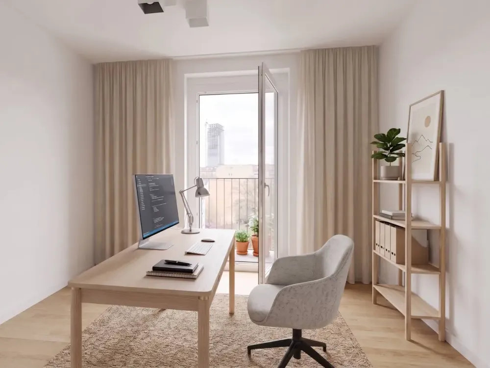 Penthouse-Feeling über den Dächern Berlins: 3-Zimmer-Neubauwohnung mit EBK und TERRASSE am Hackes...