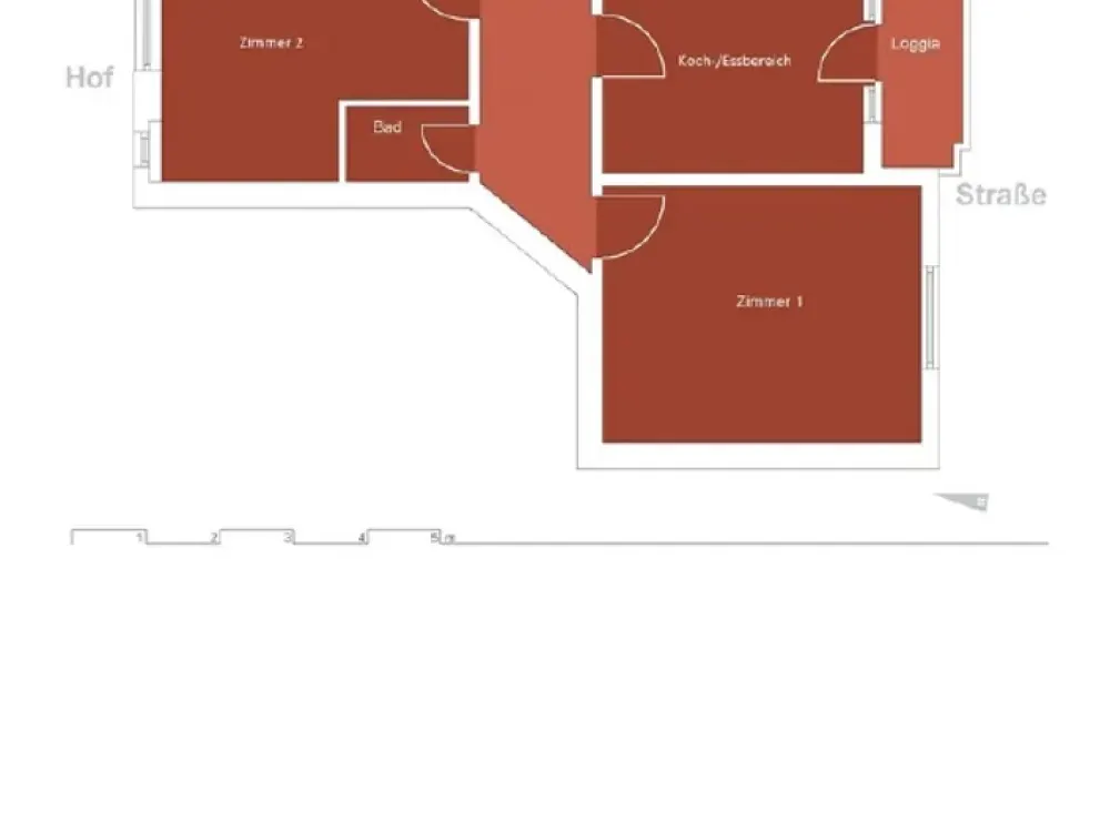 Charmante 2-Zimmerwohnung am Sachsentor!