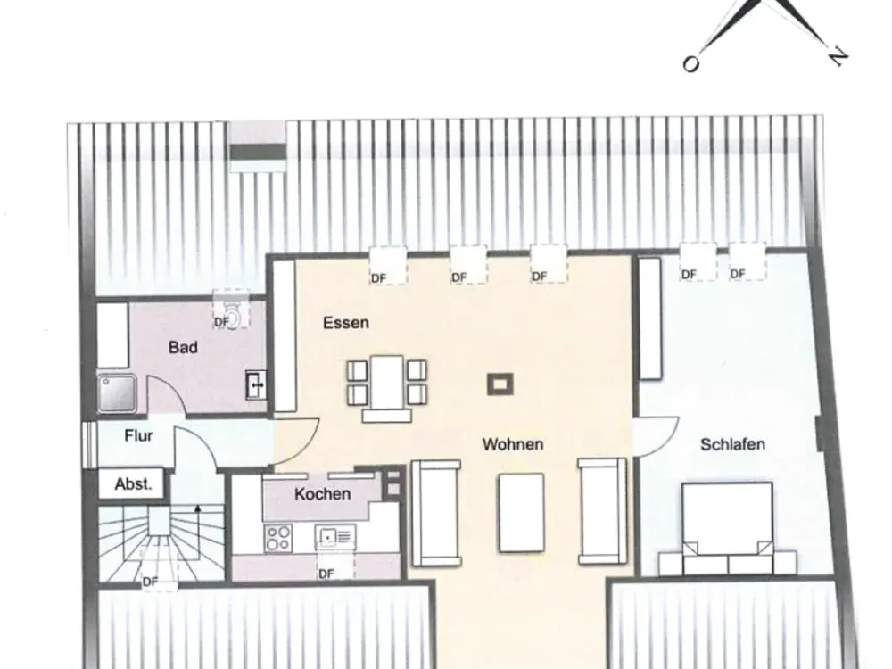Attractive Attic Apartment in Münster