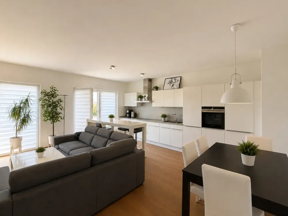 Leben in Grafental! Helle 3 Zimmer Wohnung mit Einbauküche und 2 Balkonen