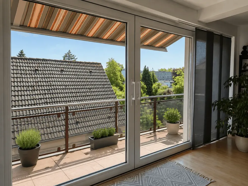 Großzügiges Wohnen mit Stil-4 Zimmer Wohnung mit Balkon, Kamin und Klimaanlage in Buchholz