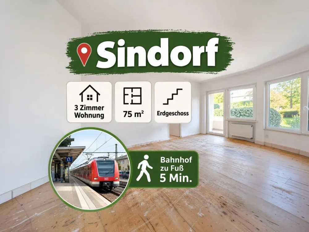 Sindorf - 3 Room Apartment for Rent