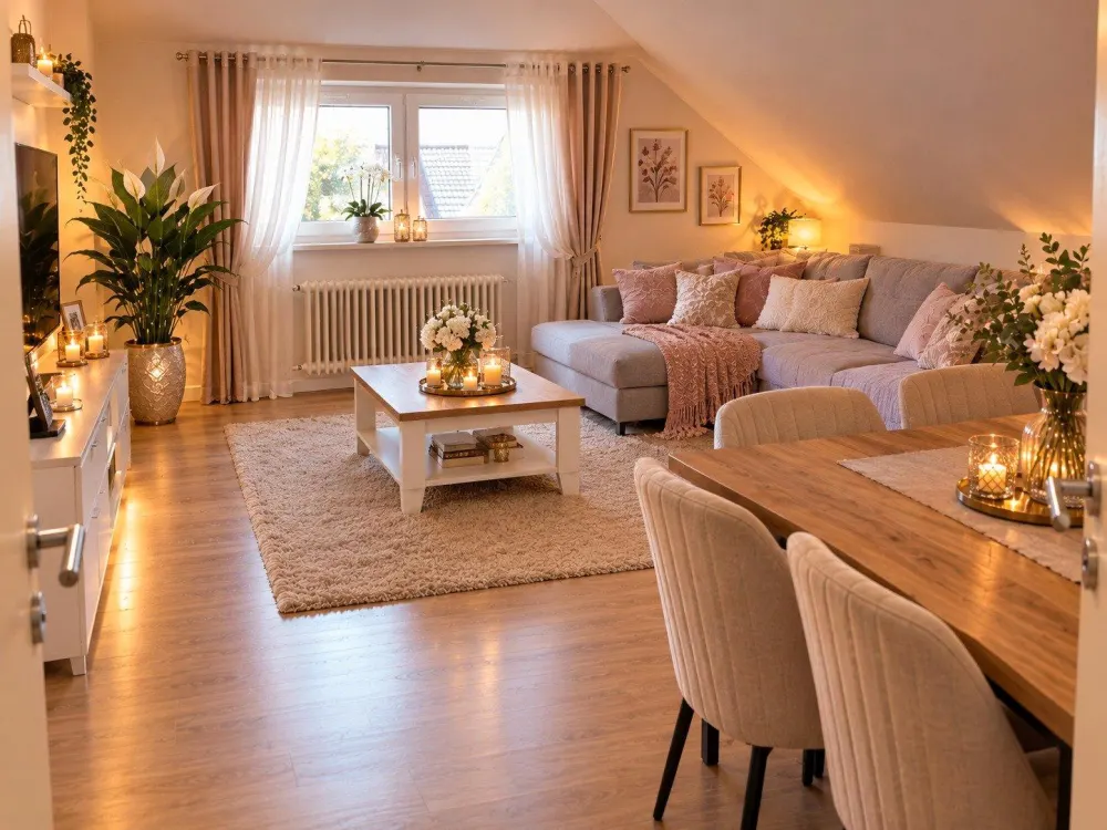 Schicke 3 ZKB Dachgeschosswohnung in ruhiger Lage Schloß Neuhaus
