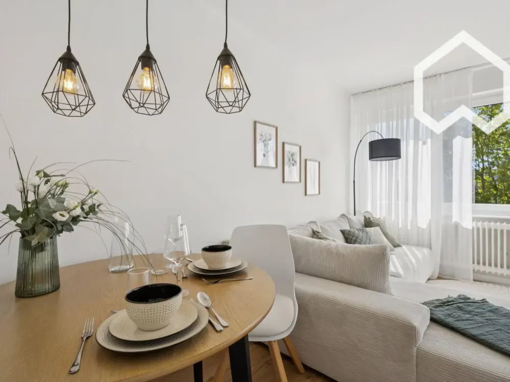 Wohnen auf Zeit - Vollausgestattete 2,5-Zi-Wohnung mit Loggia, all inclusive - Ideal für Pendler!