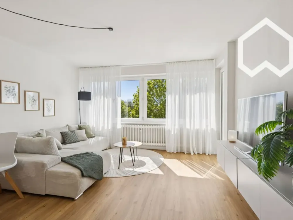 Wohnen auf Zeit - Vollausgestattete 2,5-Zi-Wohnung mit Loggia, all inclusive - Ideal für Pendler!