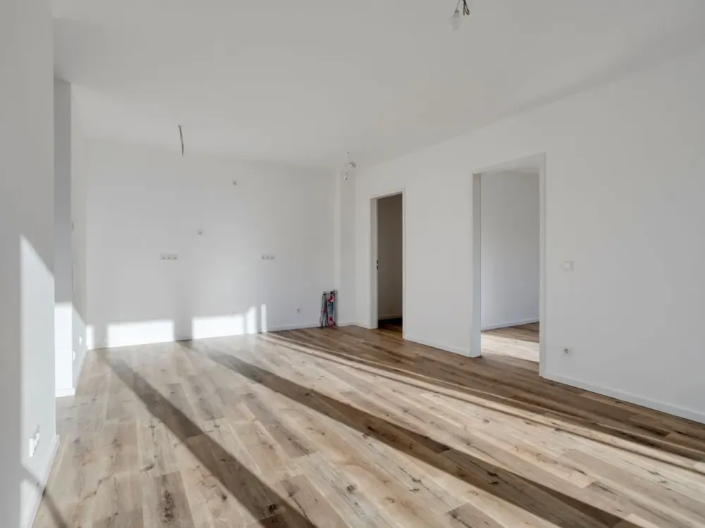 Erstbezug: 2-Zimmerwohnung mit Gartenanteil!