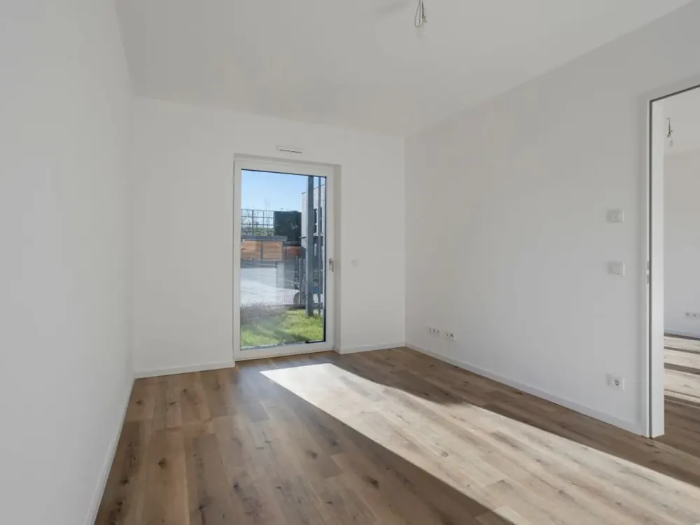 Erstbezug: 2-Zimmerwohnung mit Gartenanteil!