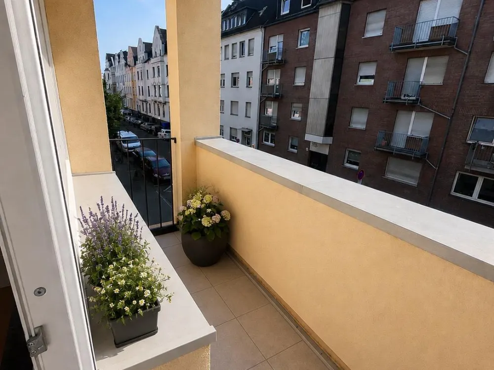 Lichtdurchflutete 2-Zi Whg. In Bockum Nähe Stadtwald