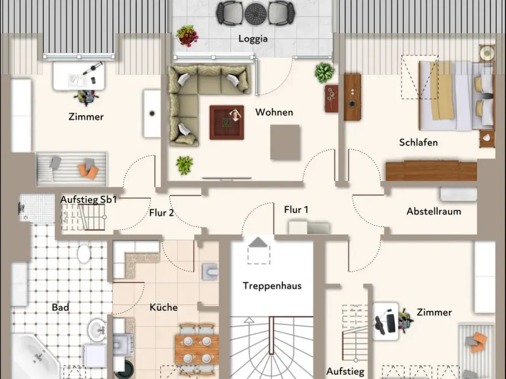 Zuhause mit vier Zimmern in Nürnberg