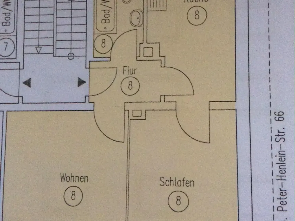 2 Zi. Wohnung Nähe Bahnhof