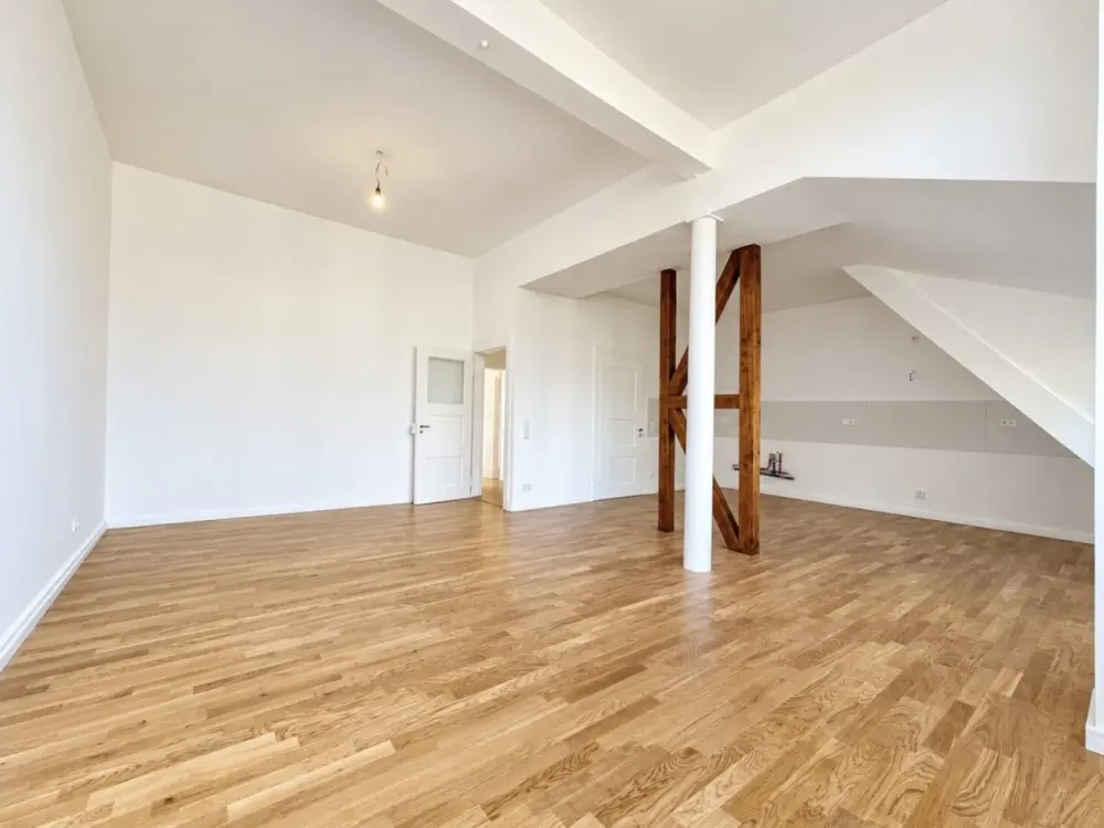Attic Apartment in a Historic Building in a Central Location of Karlsruhe