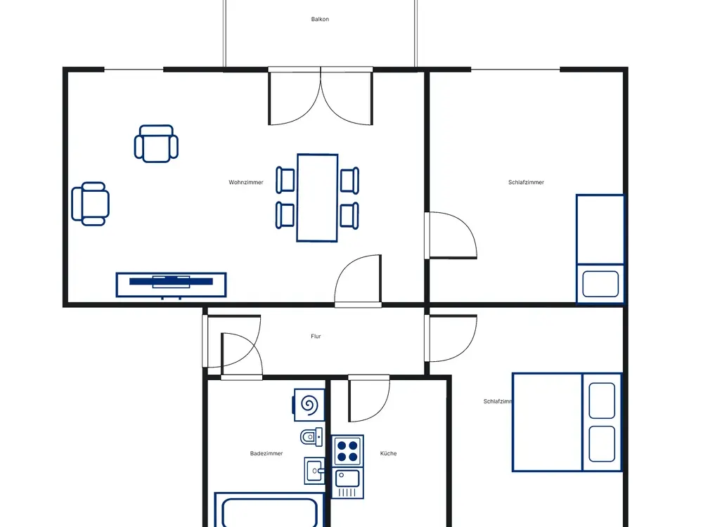 Opportunity: Well-laid-out 3-room apartment