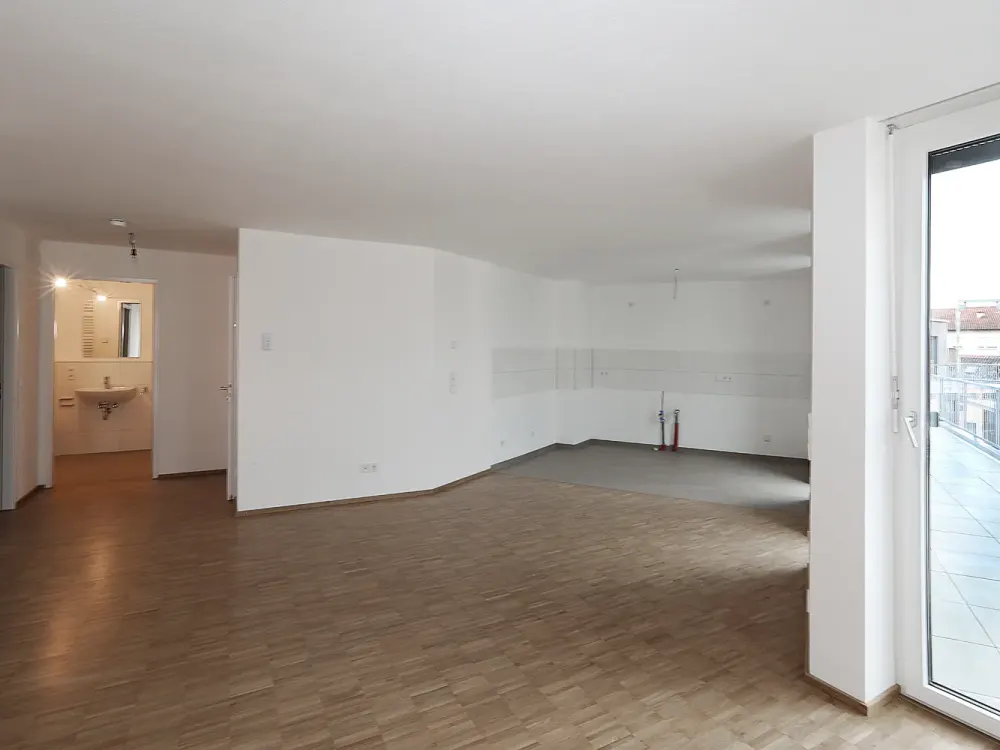 Lebendiges Wohnen im Gemeinschaftsprojekt: 3-Zimmer-Wohnung mit Süd-West-Dachterrasse in Leonberg