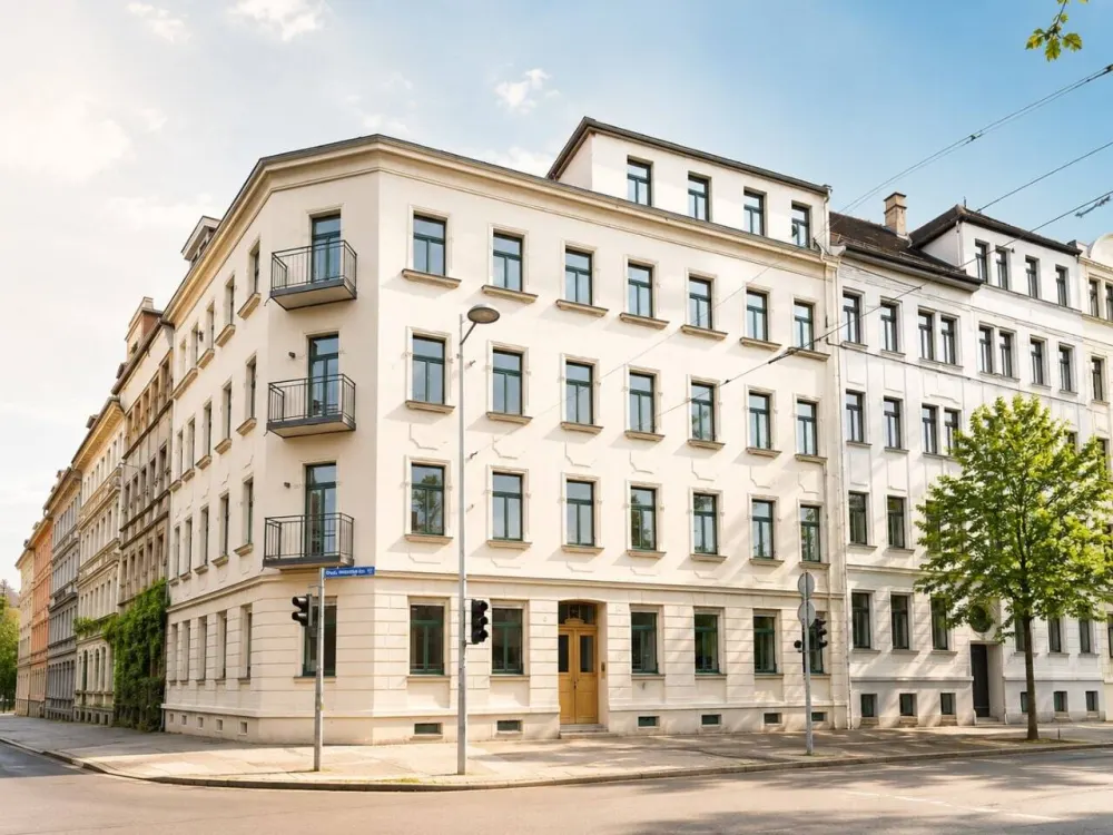 Ganz oben! + Erstbezug mit Parkett & Fußbodenheizung + Balkon + Wanne & Dusche + LED-Licht