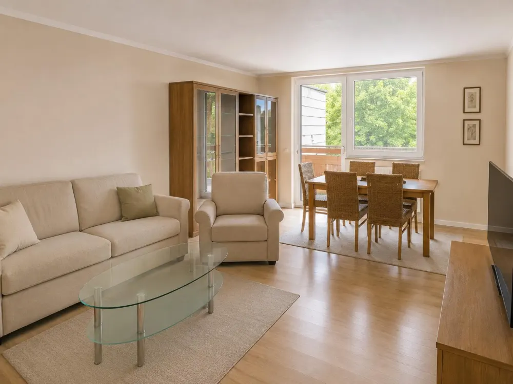 2 ZKB mit EBK, Balkon, Aufzug, Keller, Stellplatz, Schwimmbad
