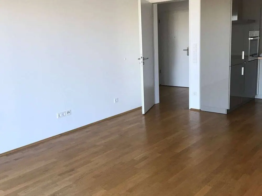 2-Zimmerwohnung, Wohn-/Essbereich und Balkon